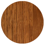 wood finish sample: butternut oak