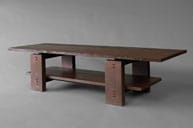 Cold River Furniture Gallery Collection, Brutalist table