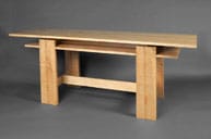 Cold River Furniture Gallery Collection, Post-Deco / Brutalist Partners desk