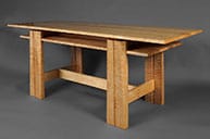 Cold River Furniture Gallery Collection, Post-Deco / Brutalist Partners desk