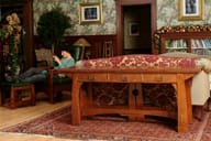 bodmer gate-leg server table