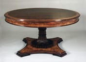 classic sheraton expandable dining table
