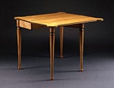 gate leg card table open
